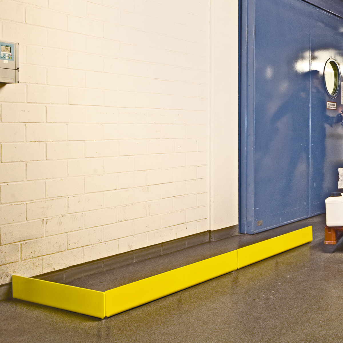 Protection Guards for Sliding Doors and charging bays ensuring correct