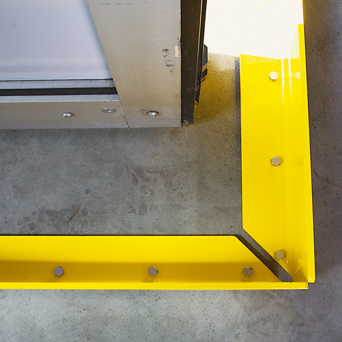 Protection Guards for Sliding Doors and charging bays ensuring correct